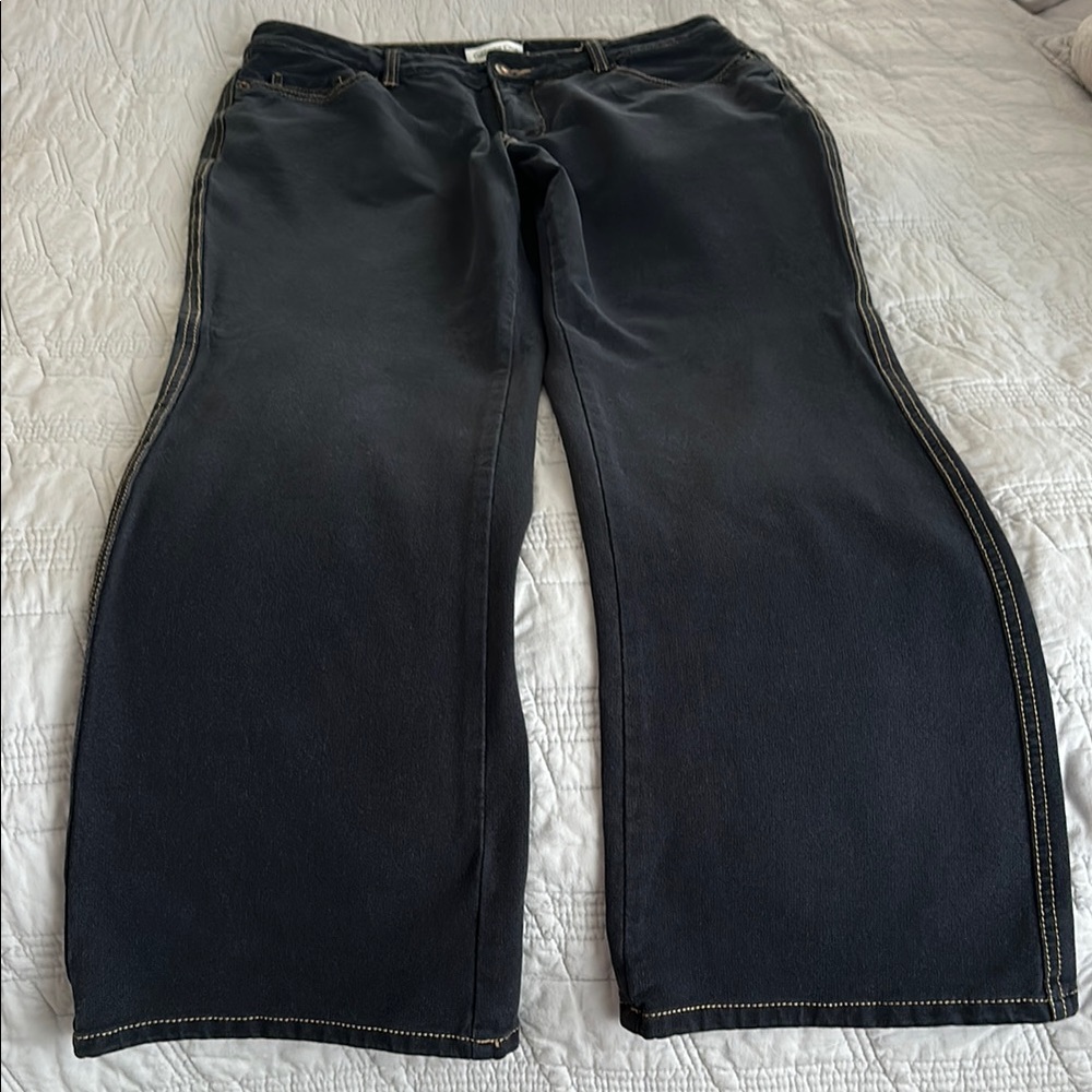 Coldwater Creek Black Relaxed Jeans
